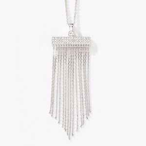 On the Fringe Pendant necklace